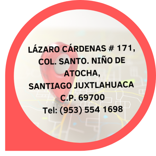 Establecimiento ubicado en Lázaro Cárdenas 171 Colonia Santo Niño de Atocha, Santiago Juxtlahuaca