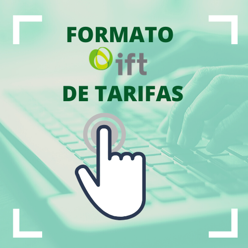 Consultar el Formato Simplificado del Reegistro de Tarifas en el I F T